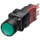 SIEMENS - SIE3SB22020AE01 Pulsante, 16 mm, rotondo, in plastica, colore verde