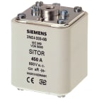 SIEMENS - SIE3NE43376 Cartuccia fusibile SITOR, con filettatura interna bilaterale, In: 710 A, aR