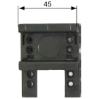 SIEMENS - SIE8US19987CB45 Sistema di sbarre collettrici, accessori, interasse sbarre 60mm, guida portante 35mm