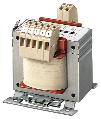 SIEMENS - SIE4AM55425CT100FA0 Trasformatore, monofase, PN/PN (kVA) 0,8/3,4, Upri (V) 440, Usec (V) 230, Isec (A) 3,48