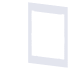 SIEMENS - SIE3NP19531DA00 ACC.3NP1 NH2 CORNICE H 375MM, L 245MM