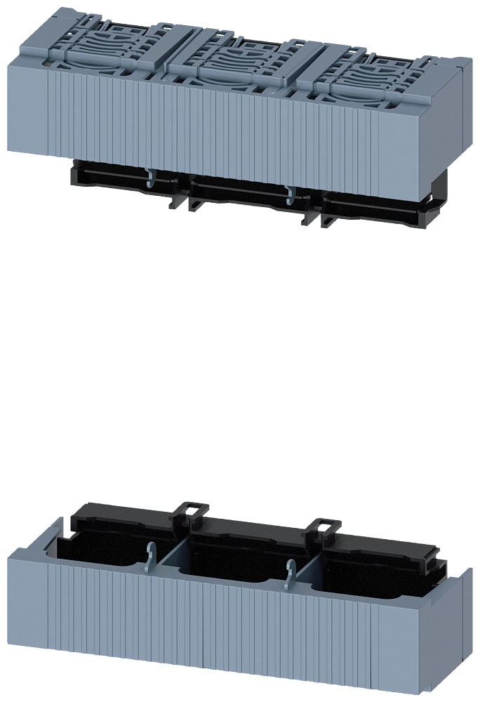 SIEMENS - SIE3NP19631CD00 Calotta di copertura connessione cavi con protezione avvolgente, per grandezza costruttiva NH3, accessori