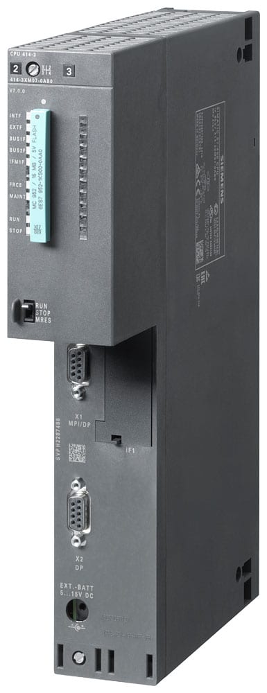 SIEMENS - SIE6ES74143XM070AB0 SIMATIC S7-400 CPU 414-3 4 MB