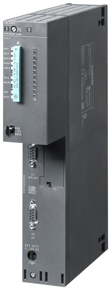 SIEMENS - SIE6ES74163XS070AB0 SIMATIC S7-400 CPU 416-3 16 MB
