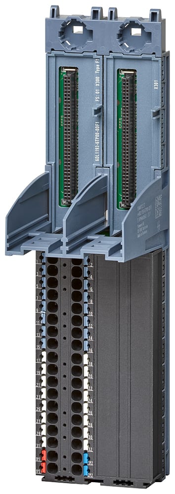SIEMENS - SIE6DL11936TP000DF1 TERMINAL BLOCK, TYP F1, F-AI, IO-RED