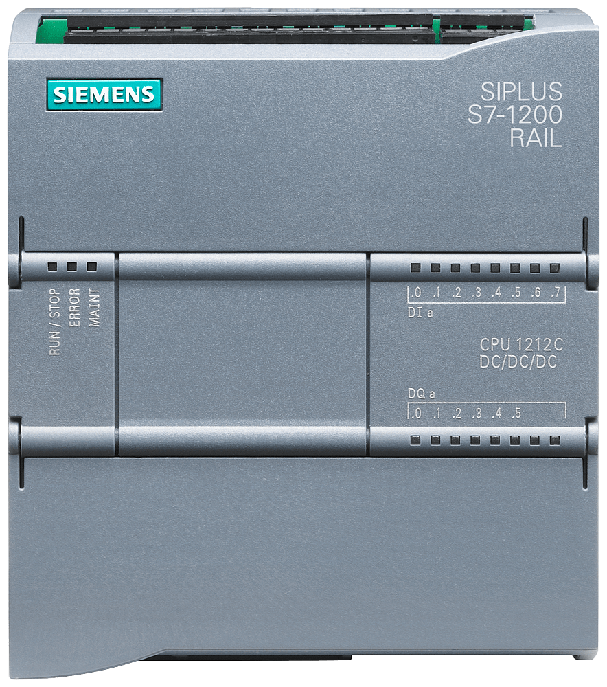 SIEMENS - SIE6AG22121AE401XB0 SIPLUS S7-1200 CPU 1212C DC/DC/DC RAIL