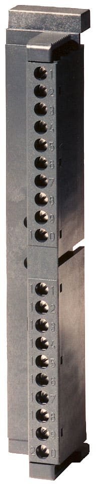 SIEMENS - SIE6ES73921AJ001AB0 FRONT CONN, 20PIN, SCREW CONT., 100PCS