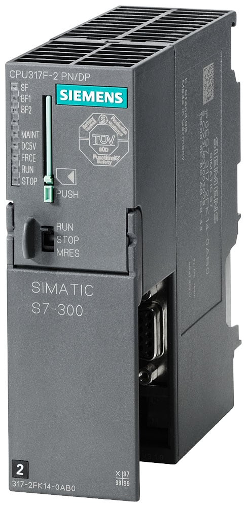SIEMENS - SIE6ES73172FK140AB0 SIMATIC S7-300 CPU 317F-2 PN/DP 1,5 MB
