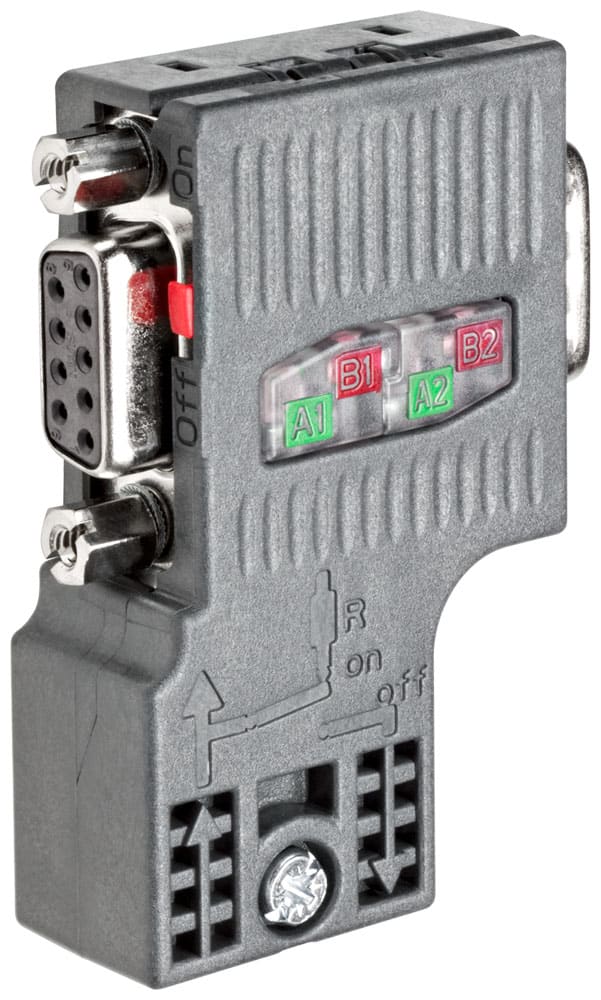 SIEMENS - SIE6ES79720BB520XA0 PB CONNECTOR, 90 DEGREE, WITH PG SOCKET