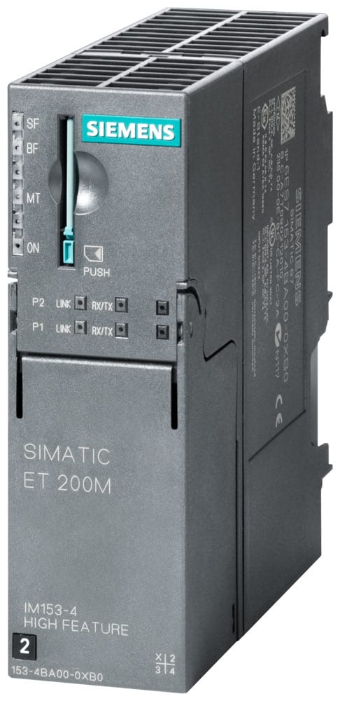 SIEMENS - SIE6ES71534BA000XB0 IM153-4 PN IO HF FOR 12 MODULES S7-300