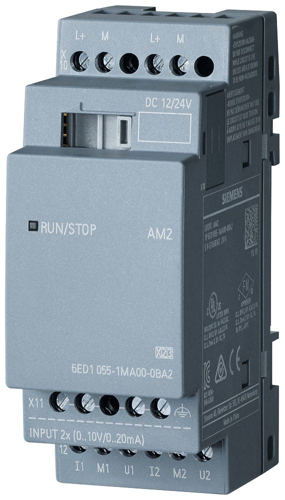 SIEMENS - SIE6ED10551MA000BA2 LOGO! AM2 EXPANSION MODULE,