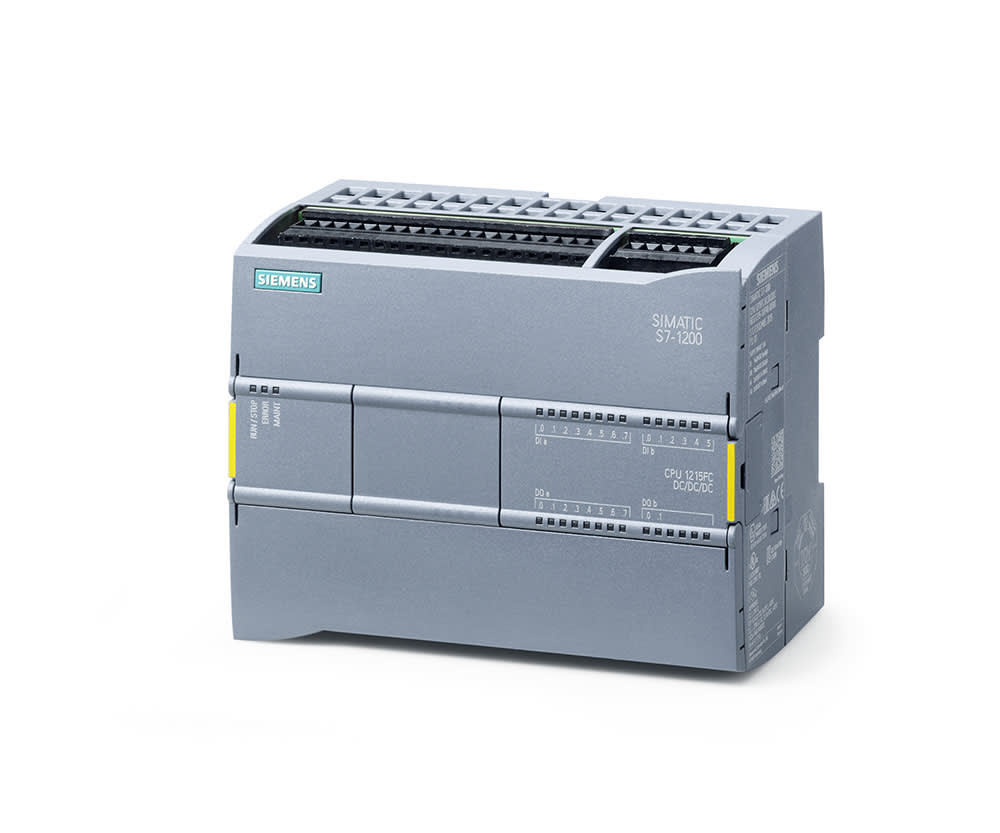 SIEMENS - SIE6ES72151AF400XB0 SIMATIC S7-1200 CPU 1215FC DC/DC/DC 14DI / 10DQ / 2AI / 2AQ