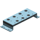 SIEMENS - SIE6FB11040AT020AD0 SIDOOR Fissaggio in metalgomma per motori SIDOOR sotto 300 kg