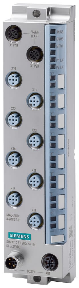 SIEMENS - SIE6ES71416BG000BB0 ET 200ECO PN, DI 8X24VDC, M12-L