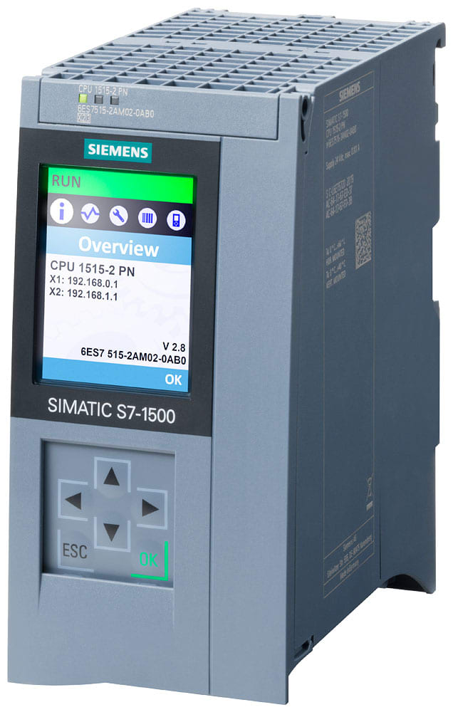 SIEMENS - SIE6ES75152AM020AB0 CPU 1515-2 PN, 500KB PROG., 3MB DATI