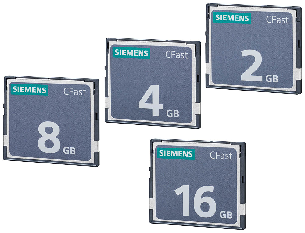 SIEMENS - SIE6ES76482BF100XH0 SIMATIC IPC Scheda di memoria CFAST 8 GB