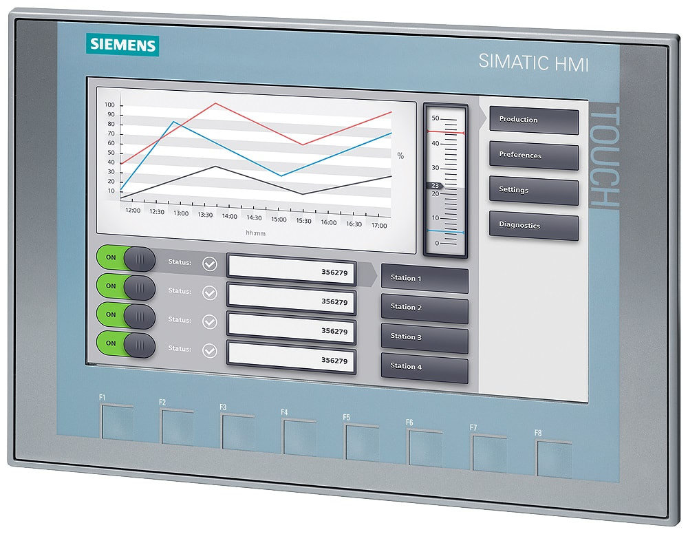 SIEMENS - SIE6AG11232JB032AX0 SIPLUS HMI KTP900 BASIC