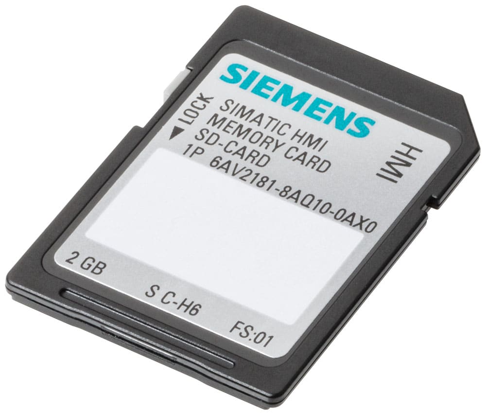 SIEMENS - SIE6AV68810AQ100AA0 SIMATIC SD OUTDOOR CARD 2 GB
