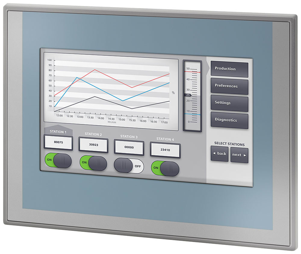 SIEMENS - SIE6AV21436GB000AA0 SIMATIC HMI TP700 BASIC OEM