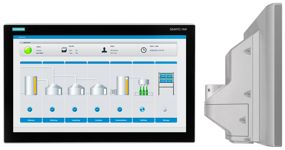 SIEMENS - SIE6AV21240MC240BX0 SIMATIC HMI TP1200 COMFORT PRO