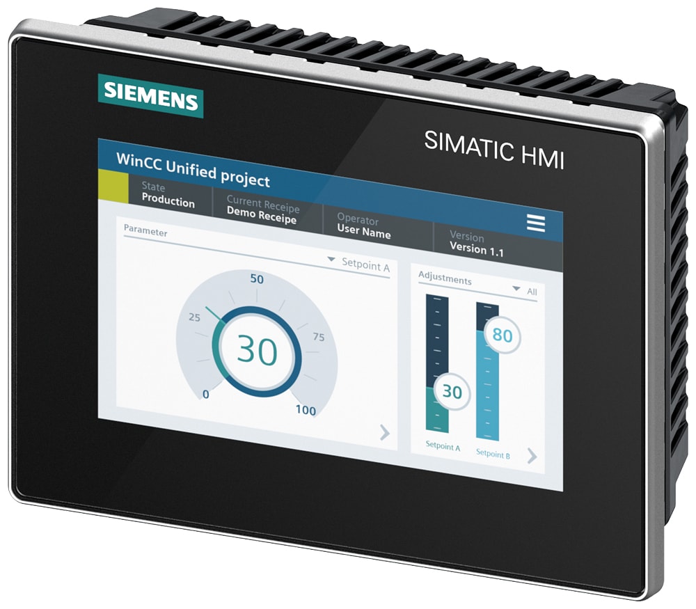 SIEMENS - SIE6AV21283GB060AX1 SIMATIC HMI MTP700 UNIFIED COMFORT