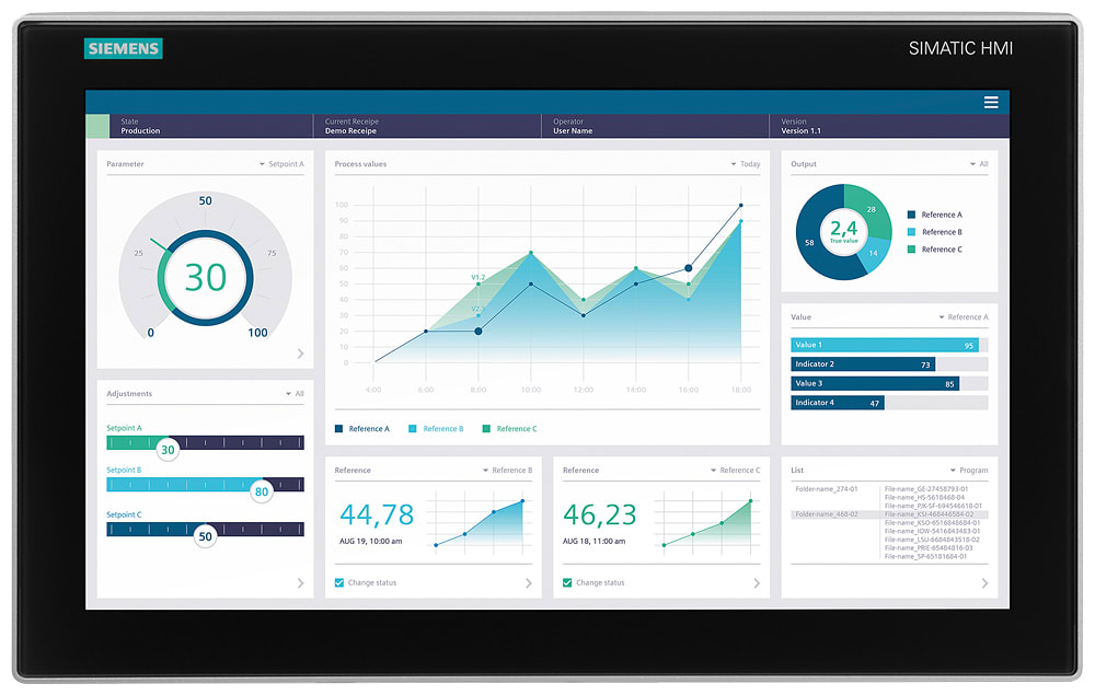SIEMENS - SIE6AV21283UB270BX0 SIMATIC HMI MTP1900 UNIFIED COMFORT PRO
