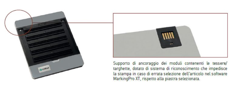 CABUR SRL - CBRPLT11 PIASTRA SMART PRINT TESSMORS CABUR NU055
