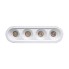 EXENIA SRL - EXE12283R423F PINREVOMINI4X ROUND BIANCO 9230 FL 4,5W