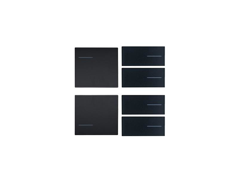 EELECTRON SPA - EEXBK24PLL-3 KIT 2SX+4DX TASTI VERNIC. NERO LINE