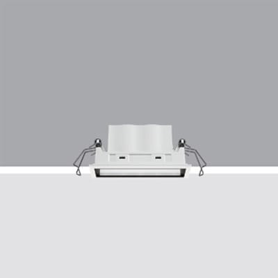 IGUZZINI ILLUMINAZI - IGZ3.Q800.747.0 INC.LASER BLADE XS FRAM.5LED TUNAB.W.WAL