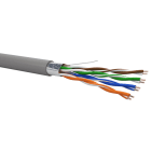 QUBIX SPA - QBX0502098GRBB1000 CAVO CPR6727 C5E F/UTP AWG24 LSZH ECA
