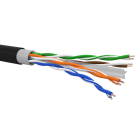 QUBIX SPA - QBX0502200NEBB0500 CAVO R6UT4YPE23 C6 U/UTP OUTD PVC-PE FCA