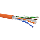 QUBIX SPA - QBX0502668ARBB1000 CAVO R6FT4H23 C6 F/UTP AWG23 LSZH ECA