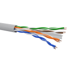 QUBIX SPA - QBX0502820GRSC0305 CAVO R6UT4Y23 C6 U/UTP AWG23 PVC ECA