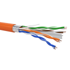 QUBIX SPA - QBX0502832ARBB0500 CAVO R6AFT4H23 C6A F/UTP AWG23 LSZH ECA