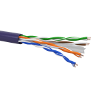 QUBIX SPA - QBX0502833VIBB1000 CAVO R6A+UT4H23 C6A U/UTP AWG23 LSZH ECA