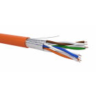 QUBIX SPA - QBX05C2823ARBB0500 CAVO R6AUF4H23 C6A U/FTP AWG23 LSZH CCA