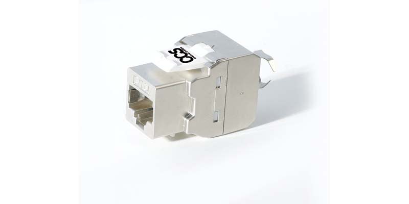 QUBIX SPA - QBX2001016 PRESA CCS EASYCRIMP C6ACH RJ45 STP GR