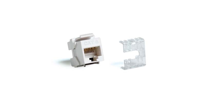 QUBIX SPA - QBX2002015 PRESA CCS IDC110/KR C6 RJ45 UTP BI