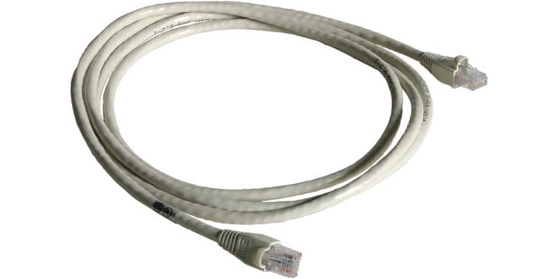 QUBIX SPA - QBX2005061 PATCH CORD CCS C6 U/UTP 1MT LSZH BIANCO