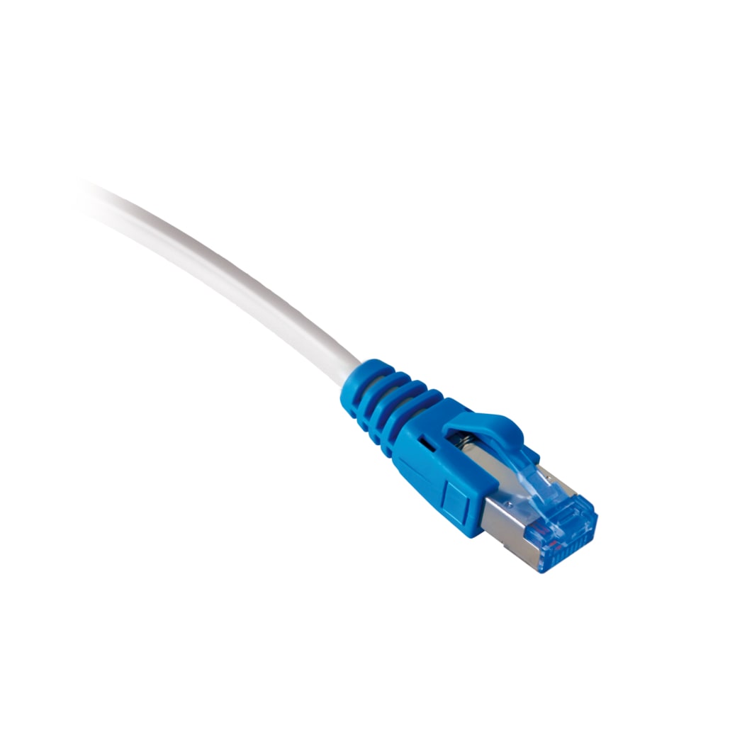 QUBIX SPA - QBX2005081 PATCH CORD CCS C6A U/UTP 1MT LSZH BIANCO