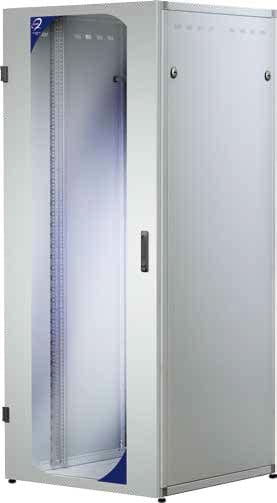 QUBIX SPA - QBX2009020N ARMADIO PRO H1800XL800XP800 38U NE