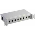 QUBIX SPA - QBX2010068 CASSETTO OTTICO 10 1U PER 8 SC GR
