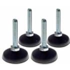 QUBIX SPA - QBX2011035 PIEDINI DI LIVELLAMENTO VITE M10