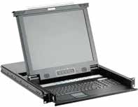 QUBIX SPA - QBX2011137 KVM MONITOR 17 C/TASTIERA E CAVO