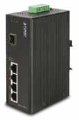 QUBIX SPA - QBX2032163 ISW-514PTF IP30 SW 4P(POE)+1 SFP FE