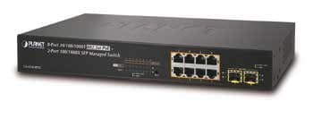 QUBIX SPA - QBX2032256 GS-4210-8P2S 8P(POE AT) +2SFP GE 120W