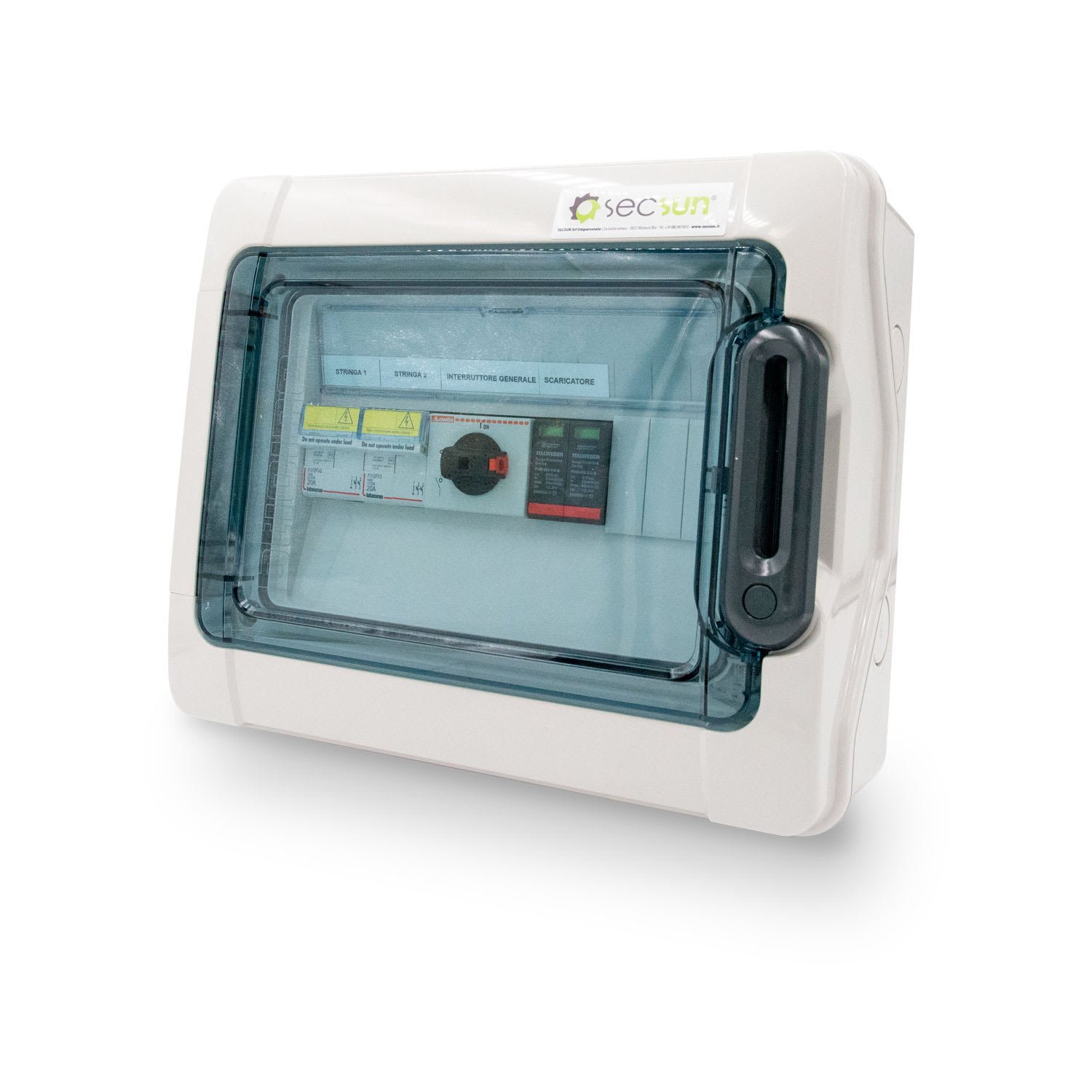 CONTACT ITALIA SRL - IICQCM1102L Quadro di Campo Light per Due Stringhe Fotovoltaiche in Parallelo 1000 Vdc