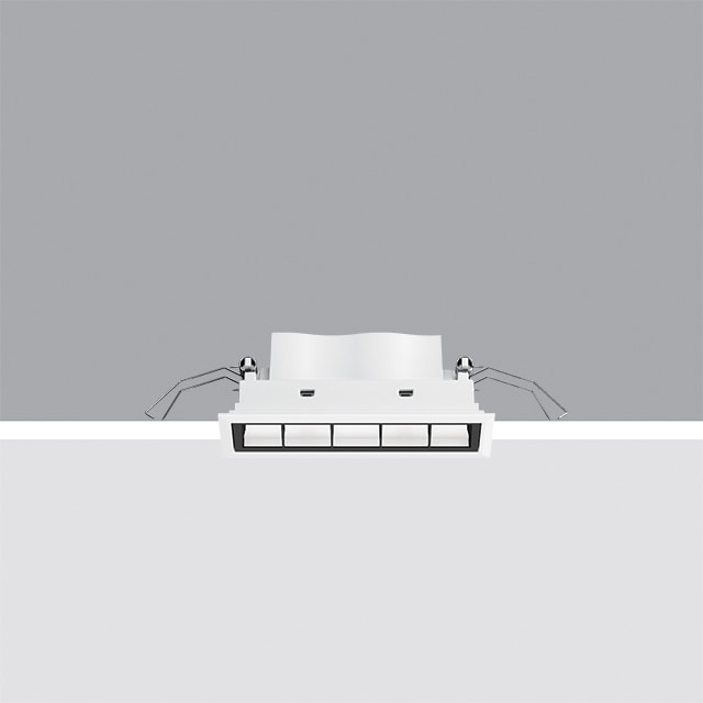 IGUZZINI ILLUMINAZI - IGZ3.QD30.747.0 INC.LAS.BLADE FRAME 5 LED W/W WAL.WASH.L