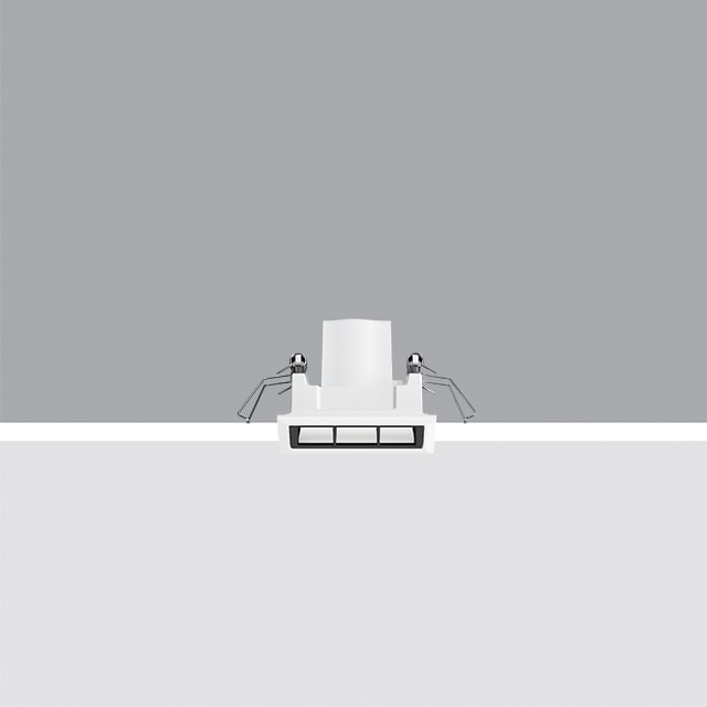 IGUZZINI ILLUMINAZI - IGZ3.QD60.743.0 INC.LAS.BLADE XS FRAME 3 LED W/W WALL WA